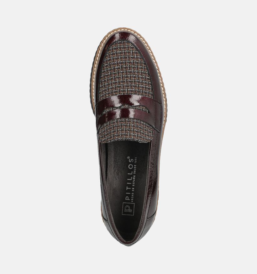 Pitillos Chaussures plates en Bordeaux pour femmes (379731) - pour semelles orthop&eacute;diques