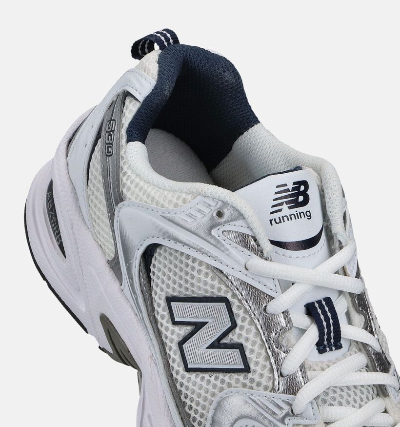 New Balance Baskets sportives en Blanc pour femmes (367260) - pour semelles orthopédiques