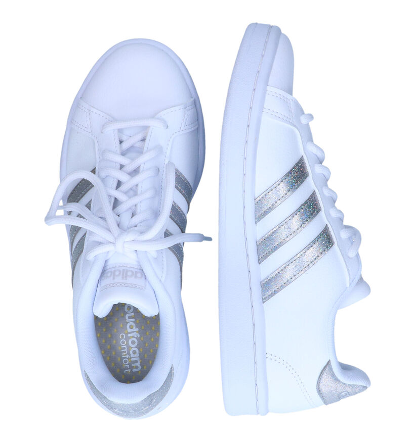 adidas Grand Court Baskets en Blanc pour femmes (301985) - pour semelles orthopédiques