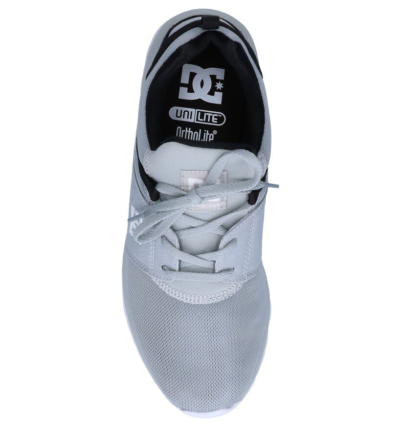 DC Shoes Heathrow Zwarte Sneakers in stof (223625)