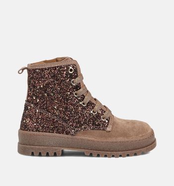 STONES and BONES Boots Beige/Rose