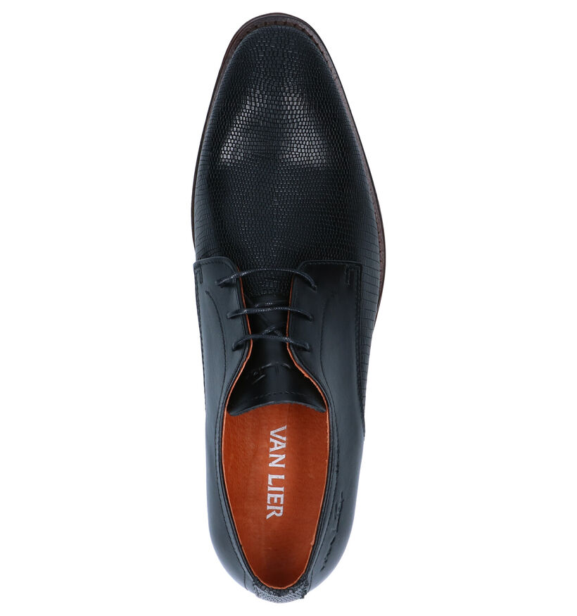 Van Lier Chaussures habillées en Noir en cuir (261908)