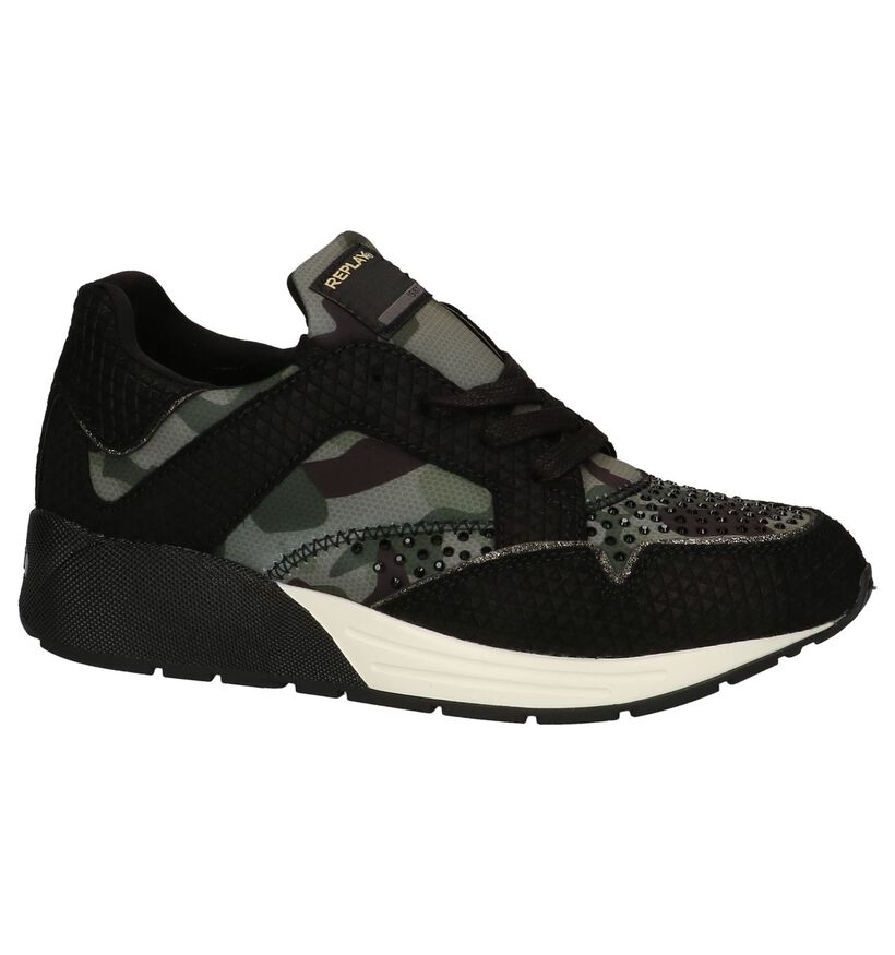 Lage Sneakers Replay Camouflage Print, , pdp