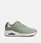 Skechers Uno Golden Baskets sportives en Vert pour femmes (375613) - pour semelles orthop&eacute;diques