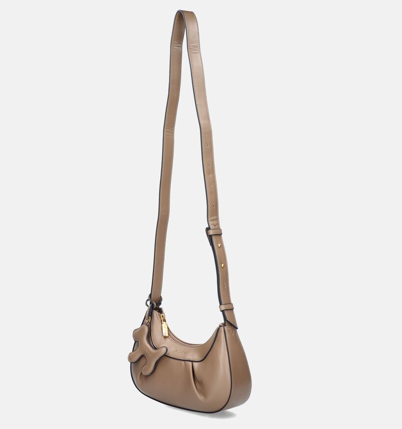 Mac Alyster Taupe Schoudertas voor dames (348617)
