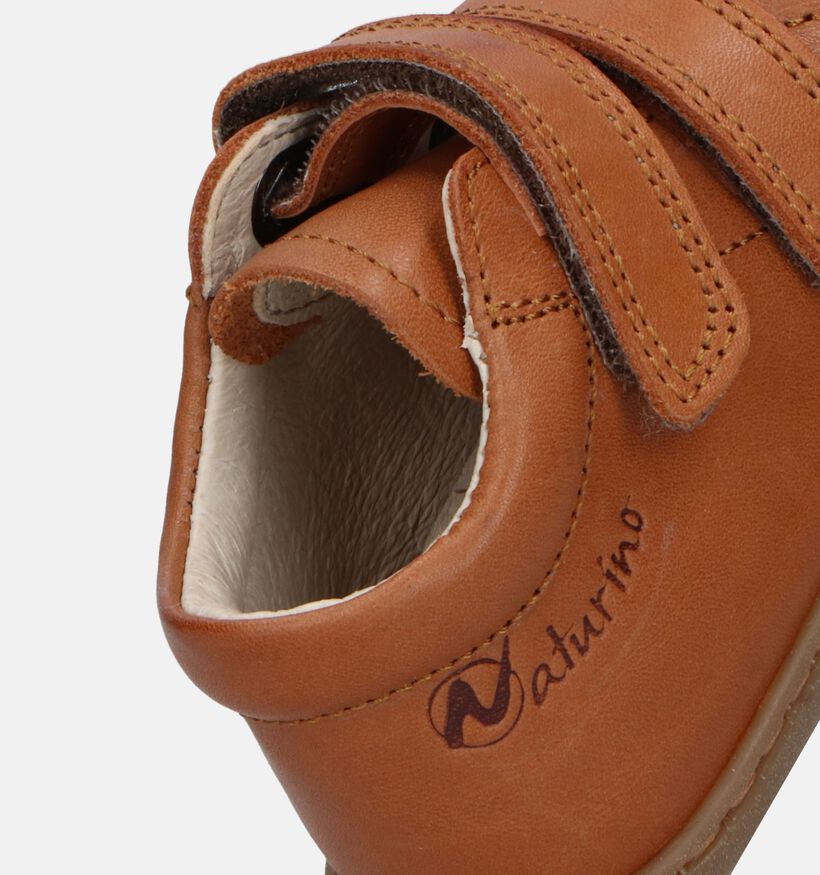 Naturino Cocoon Bruine Babyschoenen voor jongens, meisjes (347607) - geschikt voor steunzolen