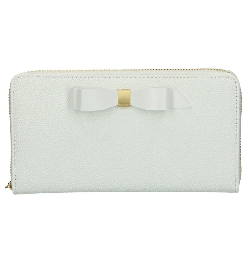 Witte Ritsportemonnee Ted Baker Aine voor dames (254362)