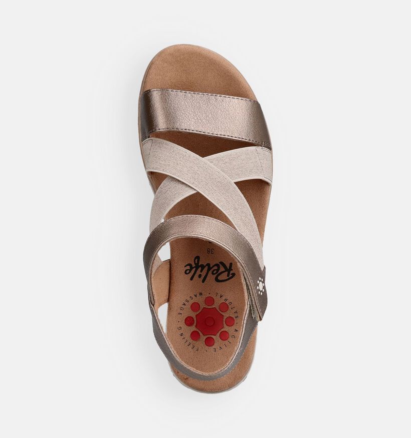 Relife Taupe Sandalen voor dames (368251)