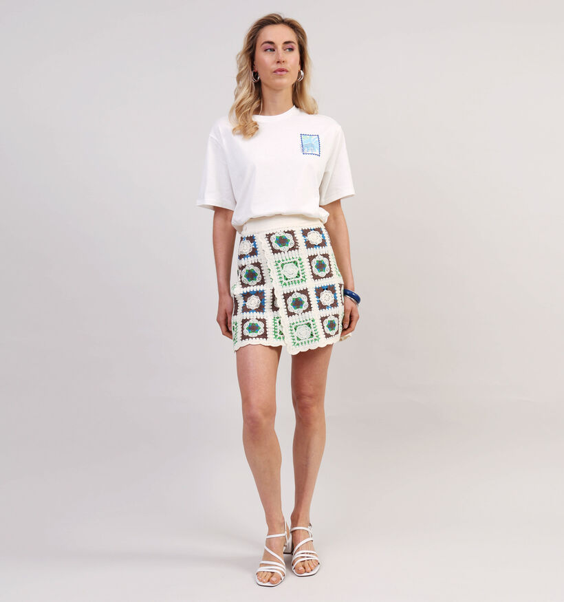 Vero Moda Trine Witte T-shirt voor dames (362214)