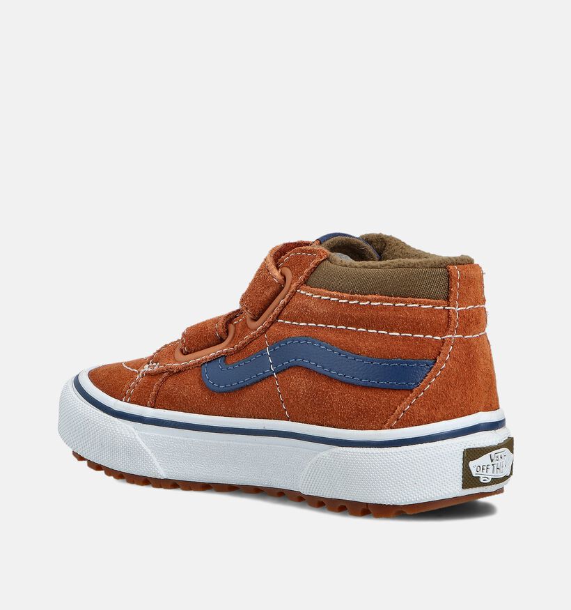 Vans MTE SK8 Mid Reissue Baskets montantes en Orange pour filles, garçons (362202)