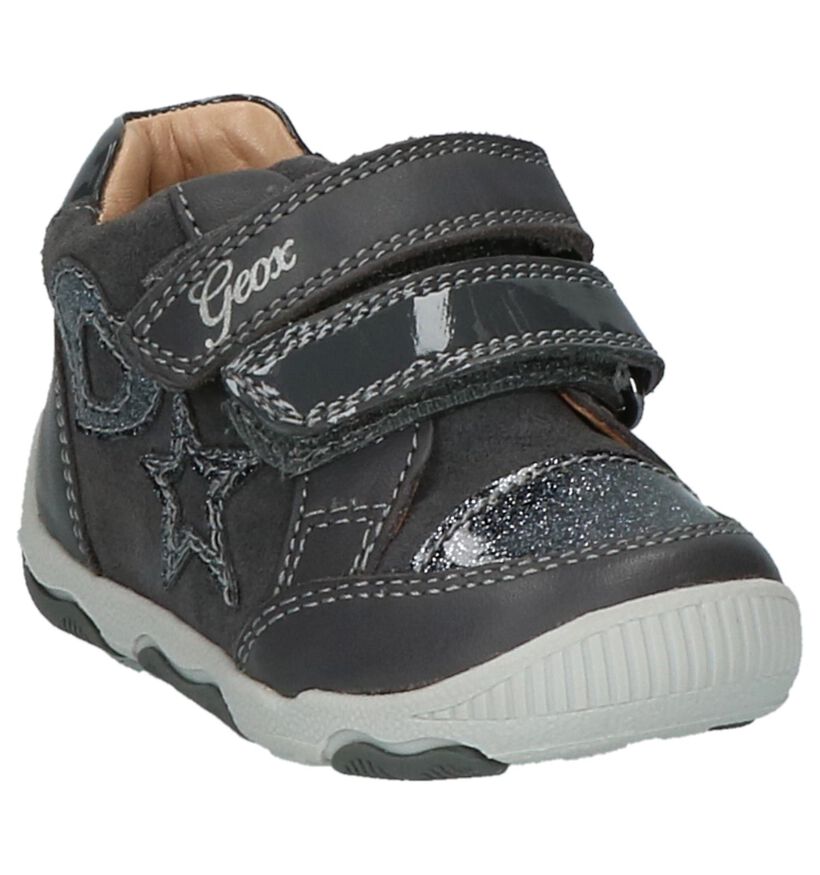 Geox Chaussures hautes en Gris foncé en cuir (200279)