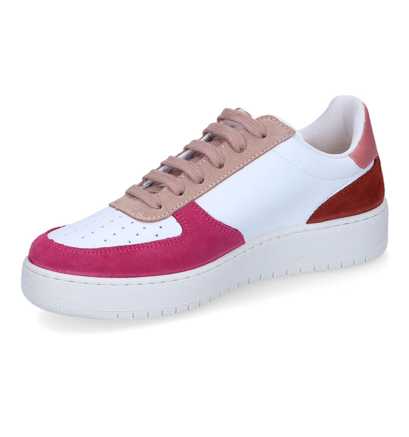 Victoria Witte Sneakers in leer (320789)