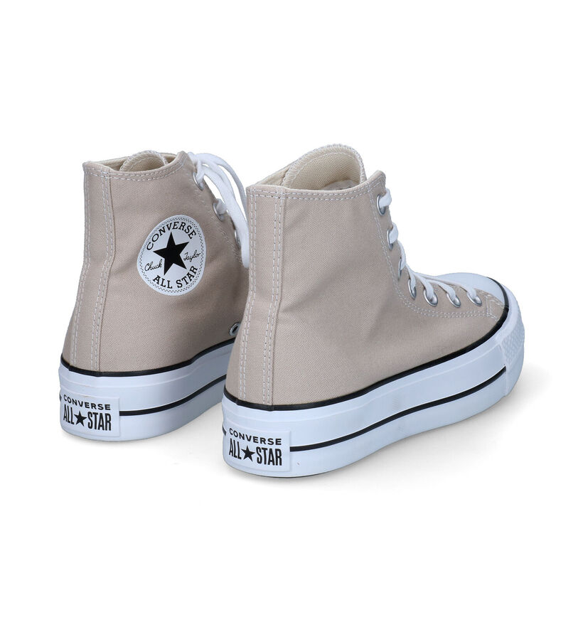 Converse Chuck Taylor AS Lift Lila Sneakers in stof (309922)