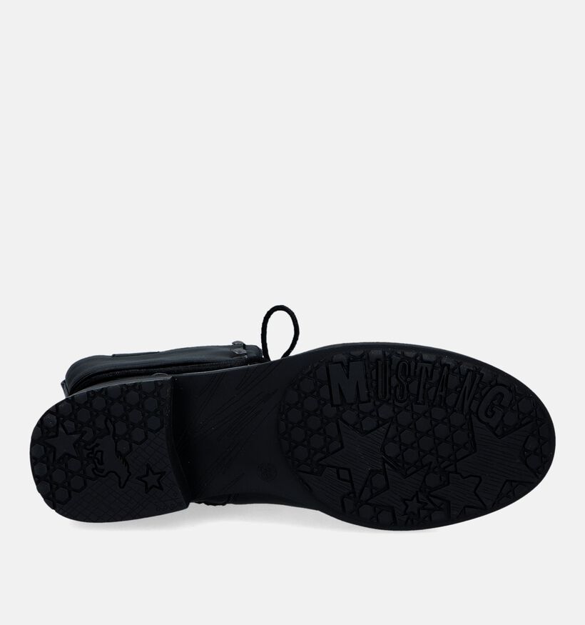 Mustang Bottines motardes en Noir pour femmes (329643)