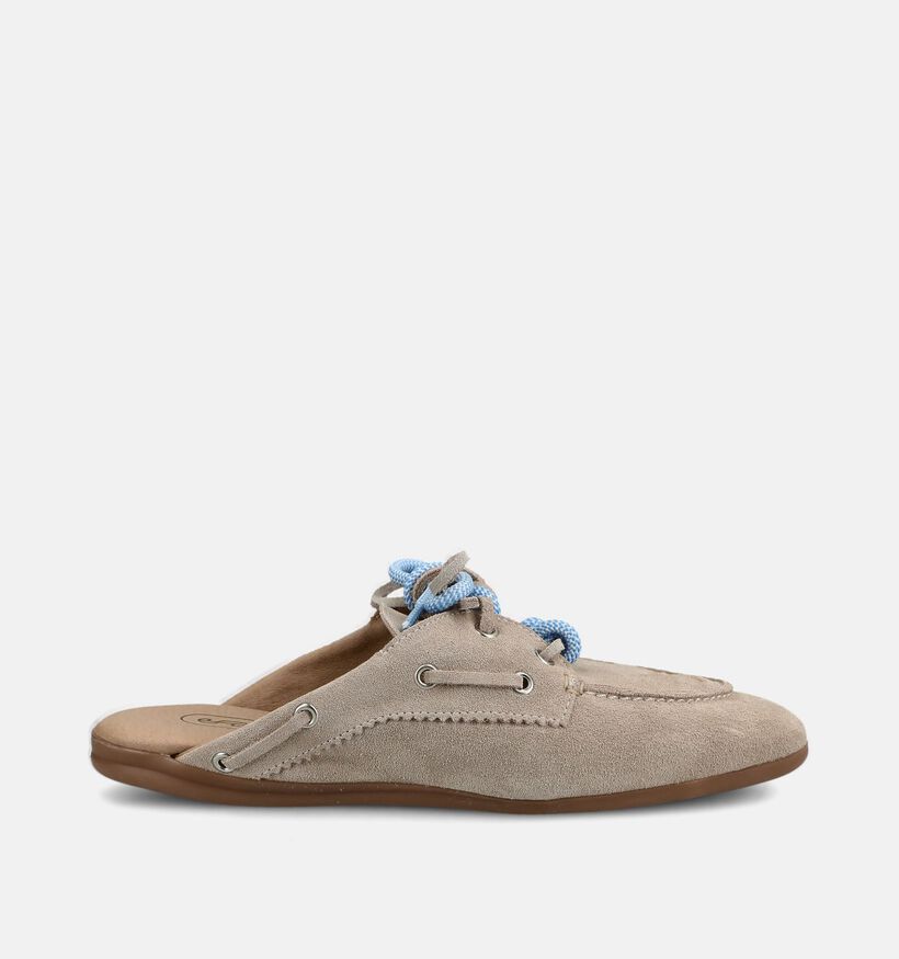 Shoecolate Beige Slippers voor dames (384042)