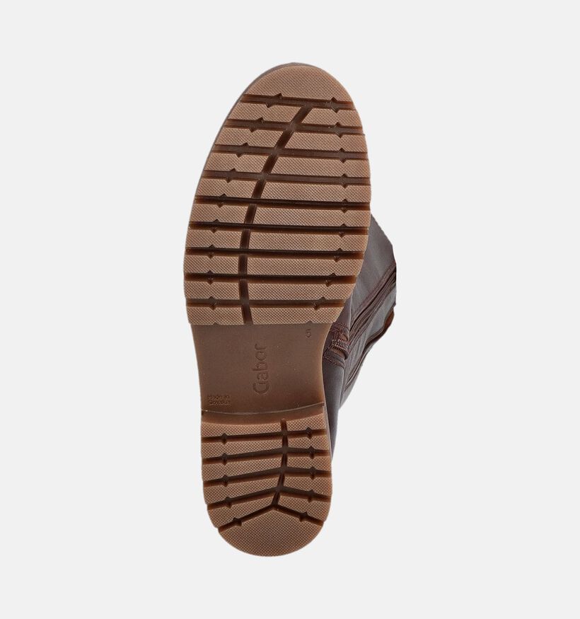 Gabor Donkerbordeaux Lange Laarzen voor dames (380068)