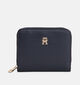 Tommy Hilfiger Icon Space Blue Porte-monnaie zipp&eacute; en Bleu pour femmes (379511)
