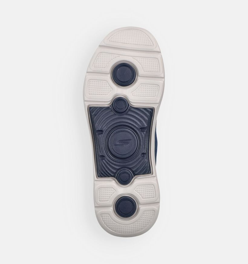 Skechers Go Walk Arch Fit Blauwe Sneakers voor heren (371059) - geschikt voor steunzolen