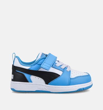 Puma Low Baskets Bleu/Vert