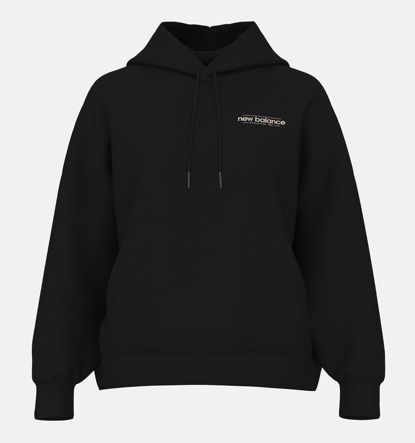 New Balance Zwarte Hoodie voor dames (362072)