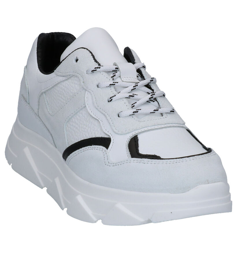 Tango Kady Fat Sneakers en Blanc en daim (275191)