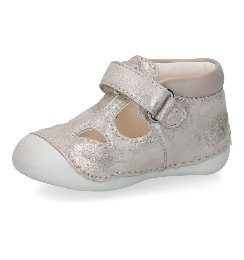 Geox Tutim Sandales pour bébé en Or pour filles (302615)