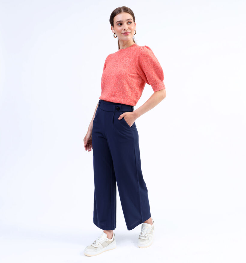JDY Geggo Zwarte Wijde broek L30 voor dames (351374)