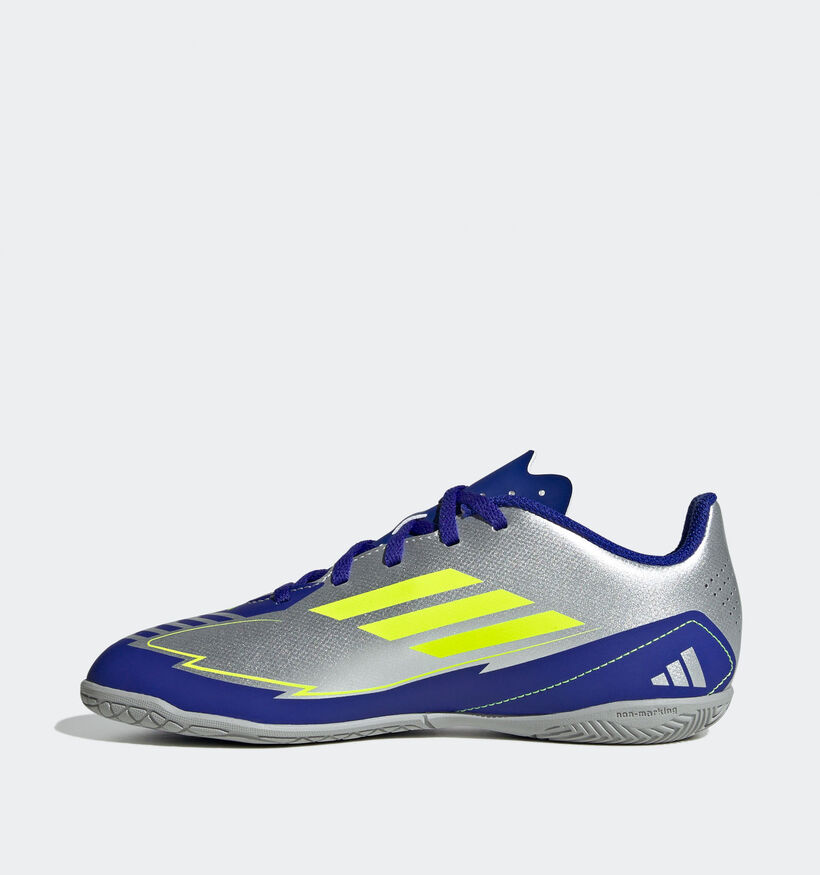 adidas F50 Club Zilveren Voetbalschoenen voor jongens, meisjes (361512)