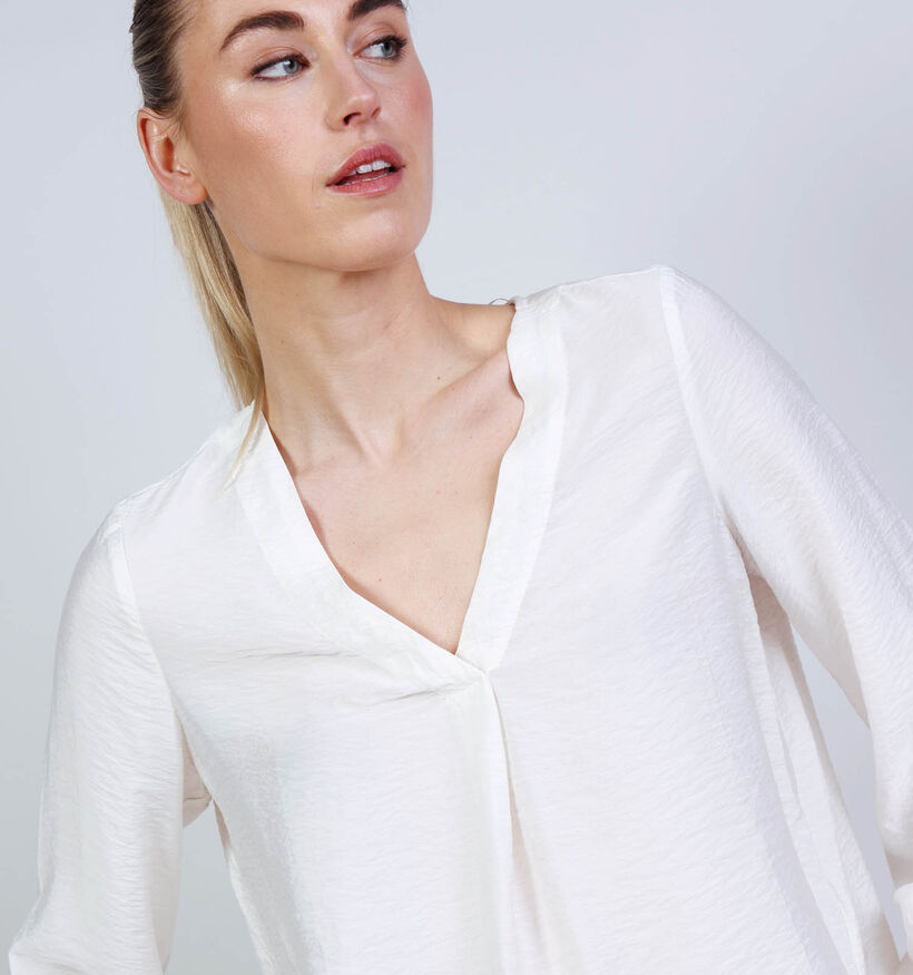 Vero Moda Urli Blouse en Blanc pour femmes (367137)
