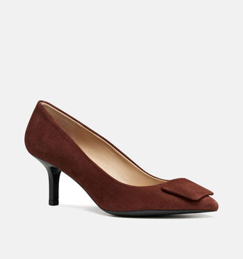 Geox Pumps Zwart/Bordeaux