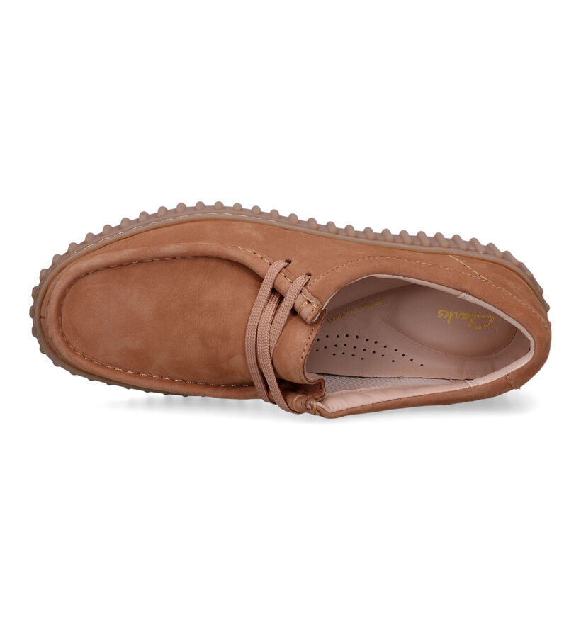 Clarks Torhill Bee Camel Veterschoenen voor dames (321787) - geschikt voor steunzolen