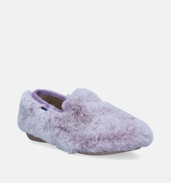 Scholl Pantoffels Bruin/Paars/Groen