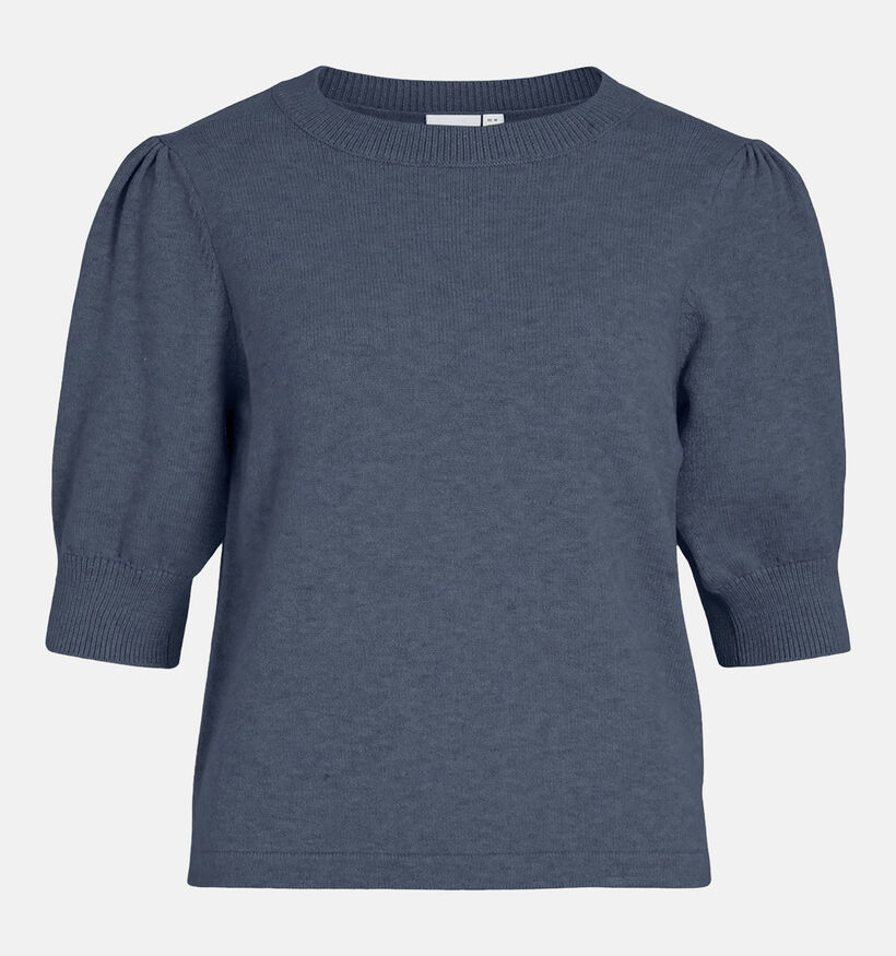 Vila Blauwe Trui Halflange Mouwen voor dames (361594)
