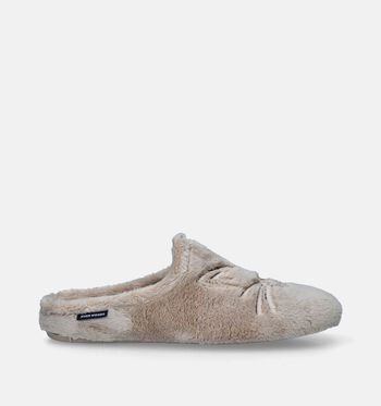 Pantoffels beige