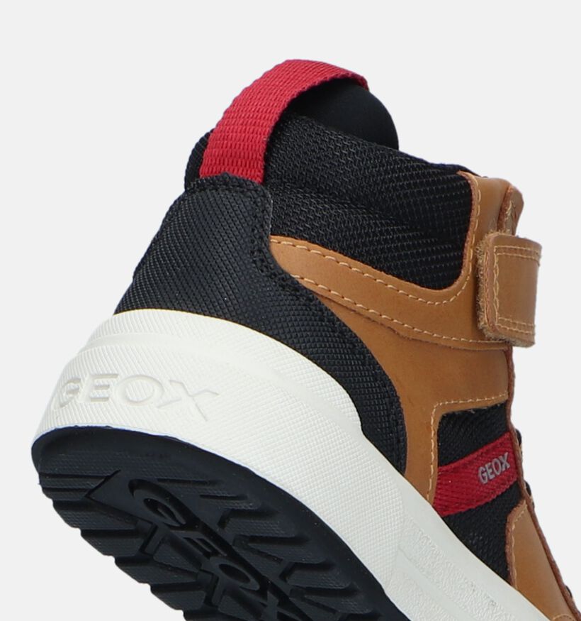 Geox Weemble Gele Hoge Sneakers voor jongens (328529) - geschikt voor steunzolen