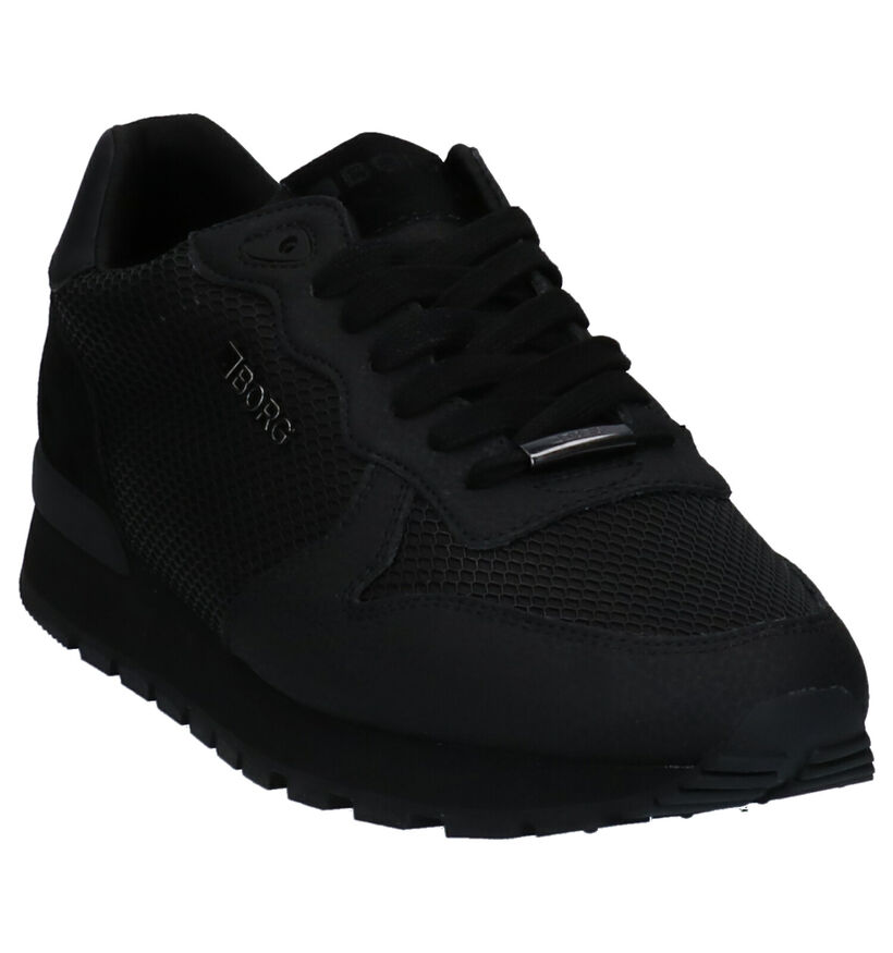 Björn Borg Low KPU Baskets en Noir en simili cuir (278510)