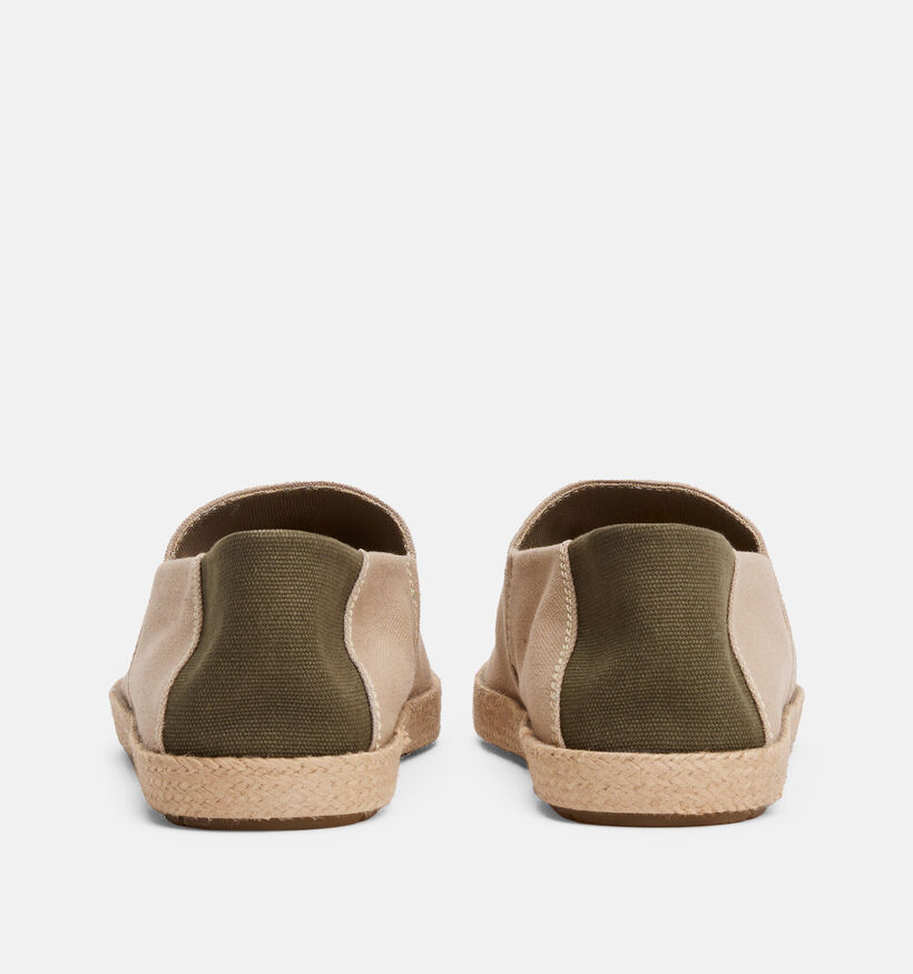 Tommy Hilfiger Core Textile Beige Espadrilles voor heren (369306) - geschikt voor steunzolen