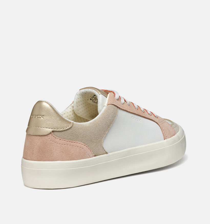 Geox Emmeleny Baskets en Beige pour femmes (353762) - pour semelles orthopédiques