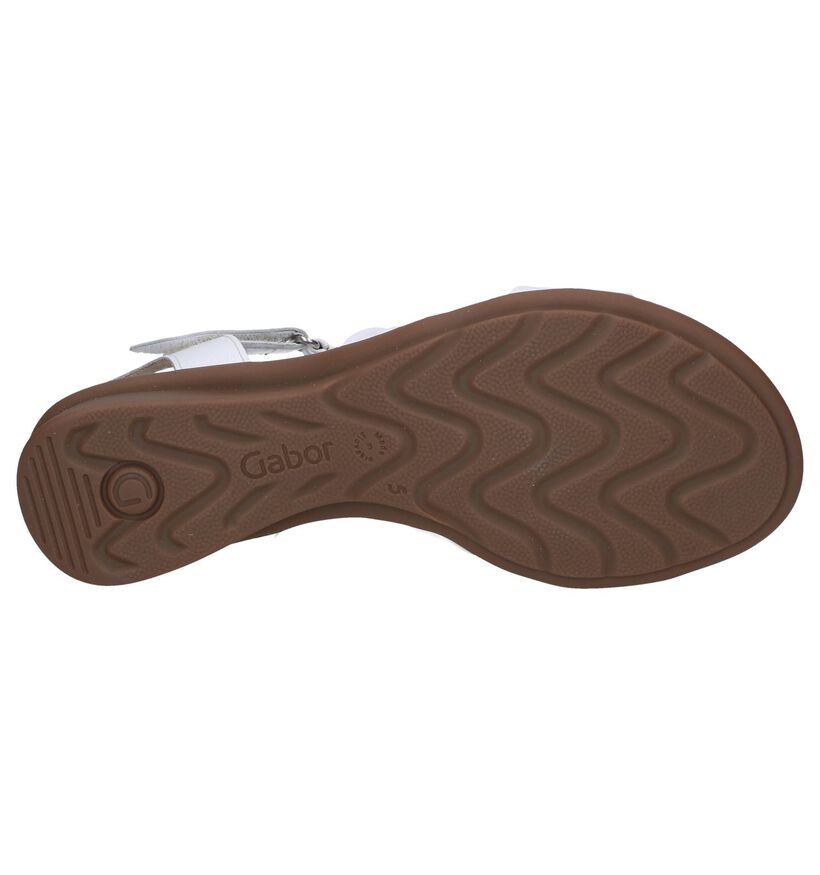 Witte Sandalen Gabor Comfort, , pdp