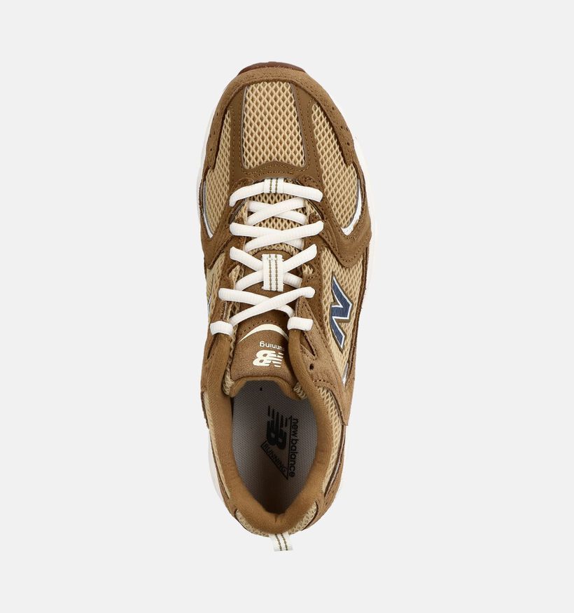 New Balance 530 Bruine Sneakers voor dames (375011) - geschikt voor steunzolen