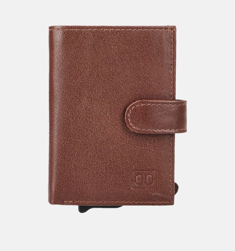 Double-D Donkerbruine Kaartenhouder voor dames (382333)