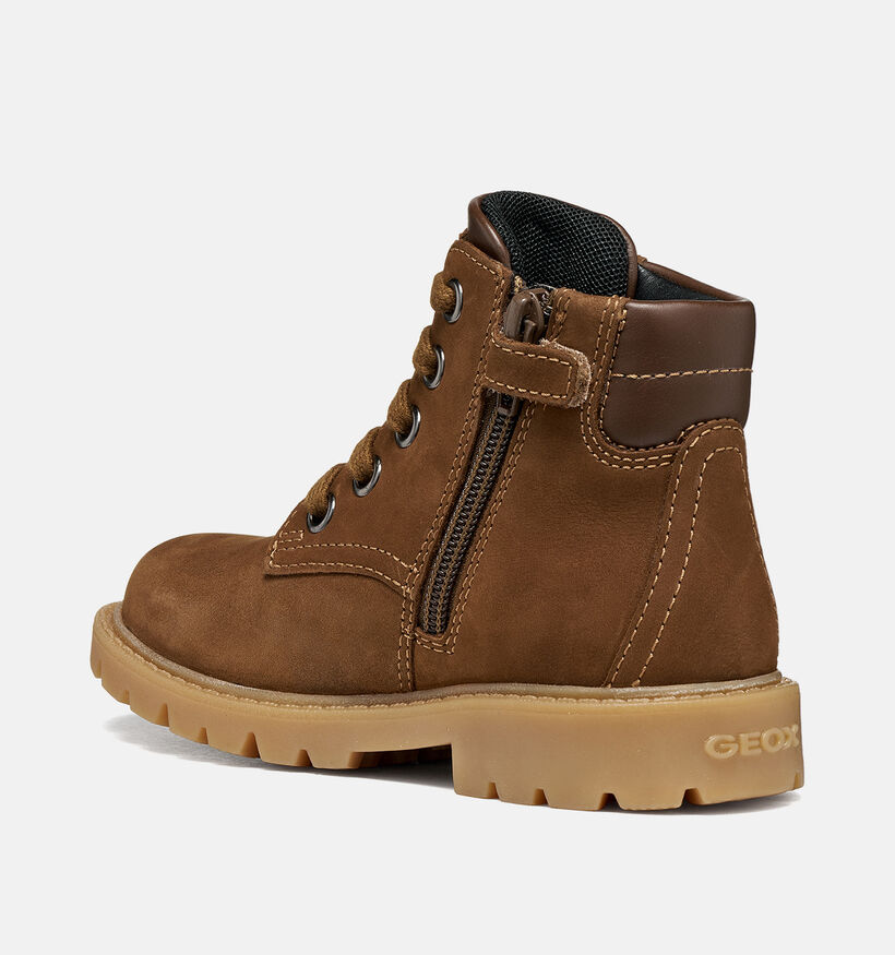 Geox Shaylax Toffee Bruine Boots voor meisjes, jongens (376263) - geschikt voor steunzolen