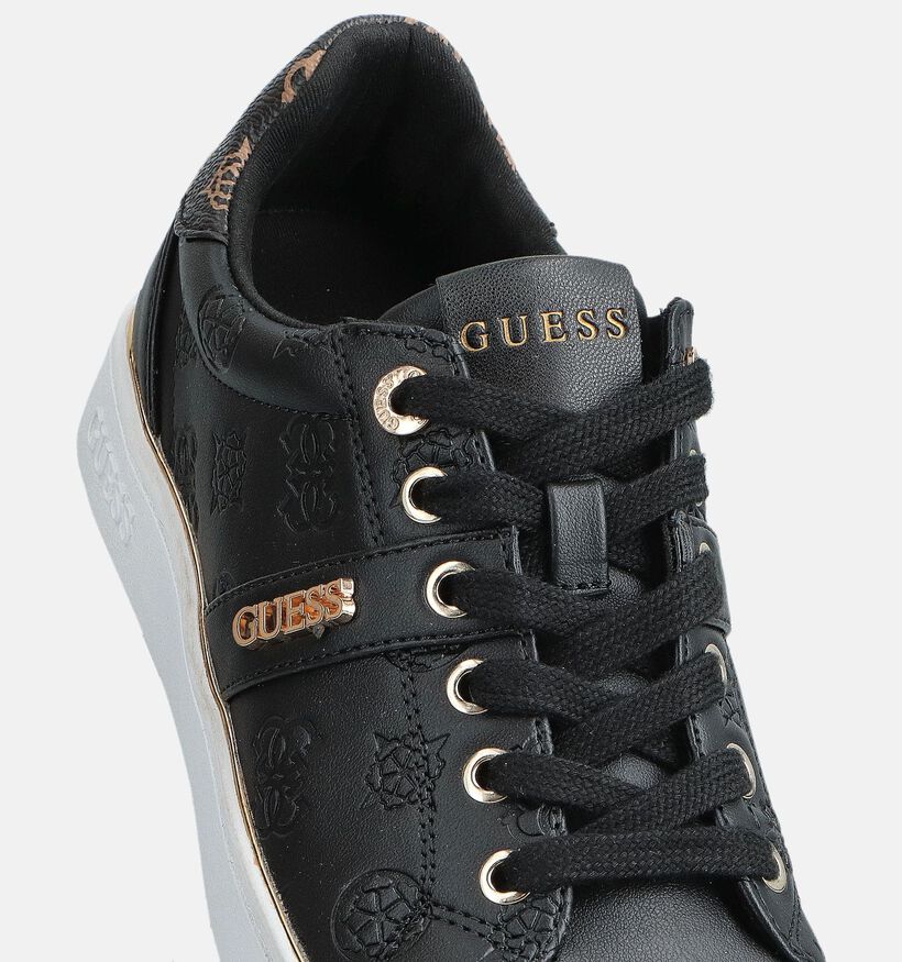 Guess Britz Baskets en Noir pour femmes (362353) - pour semelles orthopédiques