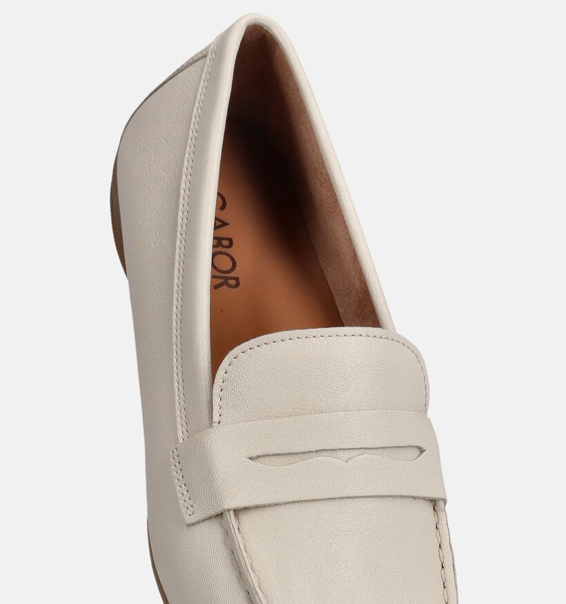 Gabor Best Fitting Witte Mocassins voor dames (371104)