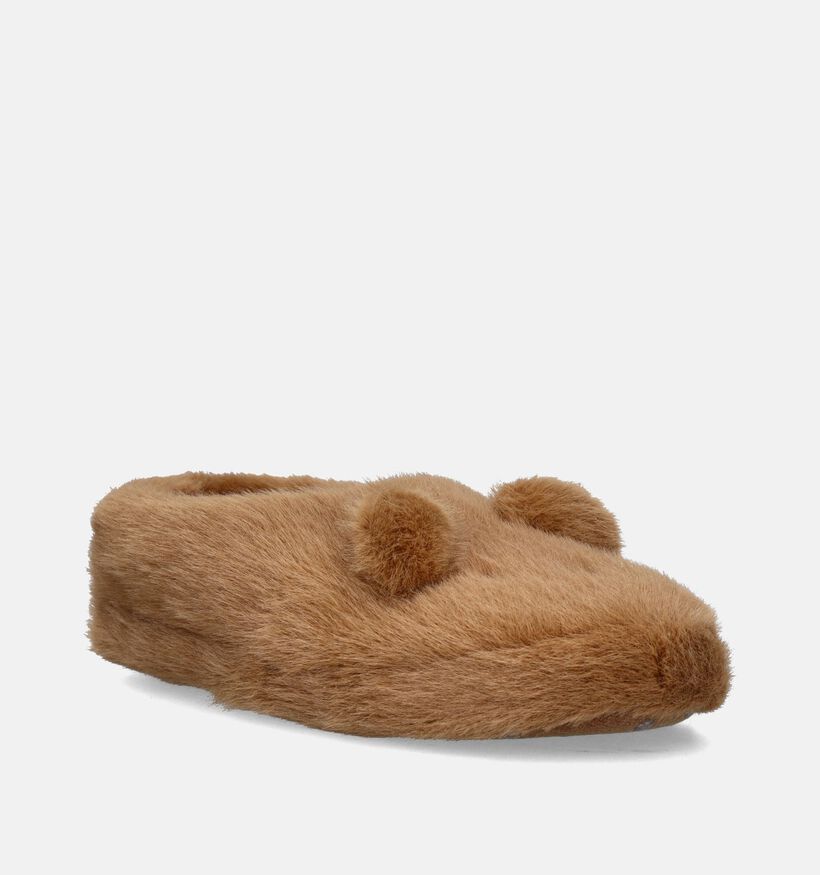 LIEWOOD Aviaja Bear Cognac Pantoffels voor meisjes (345305)