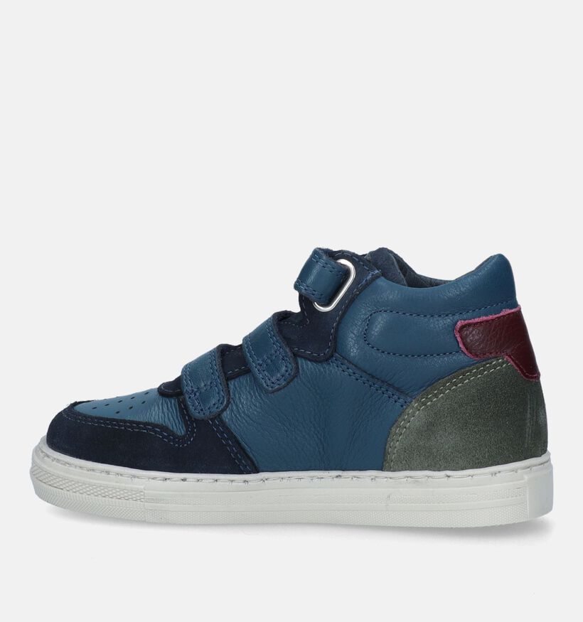 Little David Varek Chaussures à velcro en Bleu pour garçons (332626)