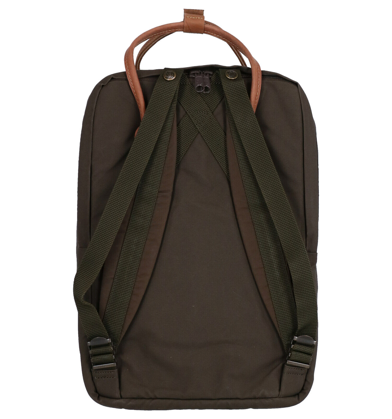 Fjallraven Kanken Laptop 15 inch Kaki Rugzak Dames Meisjes Heren Jongens Rugzakken Online op TORFS.BE