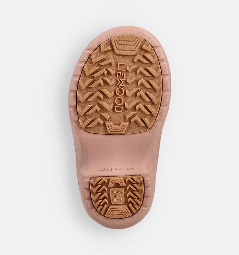 Liewood Aston Bottes de Pluie en Rose pour filles (359743) - pour semelles orthopédiques