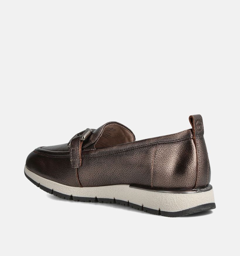 Tamaris Chaussures à enfiler en Bronze pour femmes (360638) - pour semelles orthopédiques