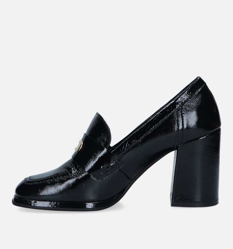 Scapa Mocassins avec talon en Noir pour femmes (332752)